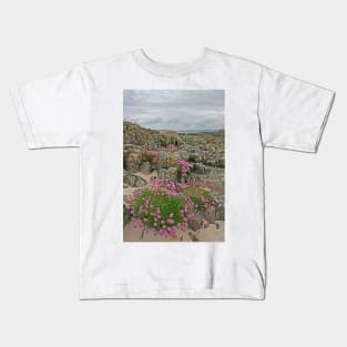 Sea Pink, Scottish Highlands, May 2023 Kids T-Shirt